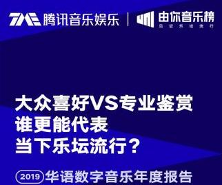 《2019华语数字音乐年度报告》将发布 哪些歌走红？